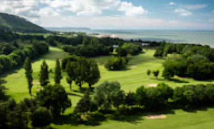 Abergele Golf Club overlooking North Wales Coastline